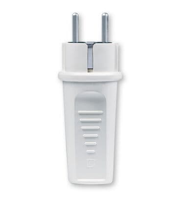 Utikač dvopolni masivni PVC, “CONEL” sa kontaktom za uzemljenje na lalafo.rs Utikač dvopolni masivni PVC, “CONEL” sa kontaktom za uzemljenje