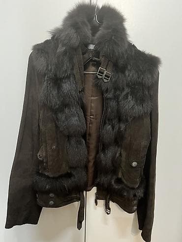 kozna jakna sa: Ženska kožna jakna sa krznom na lalafo.rs — 1 kozna jakna sa: Ženska kožna jakna sa krznom — 1