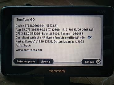 Tom tom go live 5 inča 4cr 52- nove mape ispravna i očuvana u ekstra na lalafo.rs — 3 Tom tom go live 5 inča 4cr 52- nove mape ispravna i očuvana u ekstra — 3