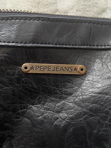 PEPE JEANS ženska torba – crna - Materijal: koza u crnoj boji sa na lalafo.rs — 2 PEPE JEANS ženska torba – crna - Materijal: koza u crnoj boji sa — 2