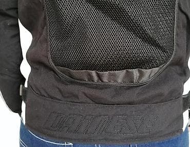 kom sa etiketom: Muška Dainese SP-R moto jakna u crnoj i beloj boji, dizajnirana za at lalafo.rs — 9 kom sa etiketom: Muška Dainese SP-R moto jakna u crnoj i beloj boji, dizajnirana za — 9