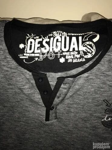 Workwear: Original, DESIGUAL duks XXL NOV 100% cotton Ramena 54cm, duzina 77cm at lalafo.rs — 2 Workwear: Original, DESIGUAL duks XXL NOV 100% cotton Ramena 54cm, duzina 77cm — 2