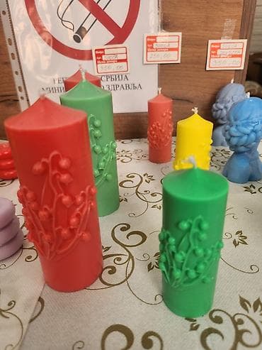 Ručne mirisne sveće i dekorativni voskovi - Unikatne sveće u na lalafo.rs — 7 Ručne mirisne sveće i dekorativni voskovi - Unikatne sveće u — 7