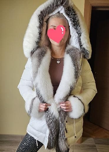 Ženska zimska jakna sa pravim krznom nova - Boja: bela - Topla na lalafo.rs Ženska zimska jakna sa pravim krznom nova - Boja: bela - Topla