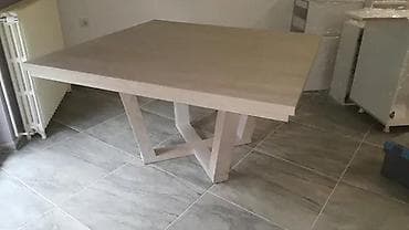 Trpezarijski sto – hrast masiv, rustik dizajn Trpezarijski sto izrađen na lalafo.rs — 5 Trpezarijski sto – hrast masiv, rustik dizajn Trpezarijski sto izrađen — 5