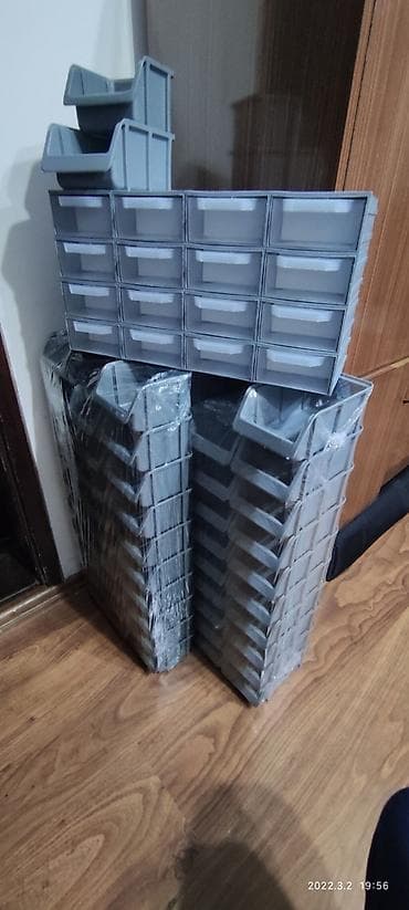 Plastični organizeri i kutije za odlaganje – set - Modularni na lalafo.rs — 1 Plastični organizeri i kutije za odlaganje – set - Modularni — 1