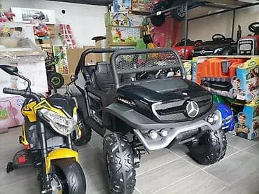 Električni auto za decu – terenac 4x4 (licencirani izgled Mercedes na lalafo.rs Električni auto za decu – terenac 4x4 (licencirani izgled Mercedes