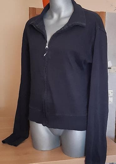 zenske broj: Crna ženska dukserica na rajsferšlus - Model: lagana dukserica sa at lalafo.rs — 2 zenske broj: Crna ženska dukserica na rajsferšlus - Model: lagana dukserica sa — 2