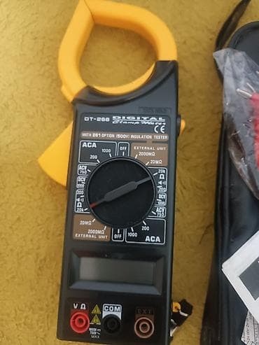 Digitalne strujne klešta/multimetar DT-266 Opis: - Digitalni clamp na lalafo.rs — 2 Digitalne strujne klešta/multimetar DT-266 Opis: - Digitalni clamp — 2