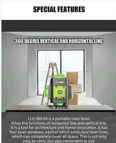 Laser Rangefinders: Laser za nivelaciju 16 linija libela pro nivlator ima tri laserska at lalafo.rs — 6 Laser Rangefinders: Laser za nivelaciju 16 linija libela pro nivlator ima tri laserska — 6