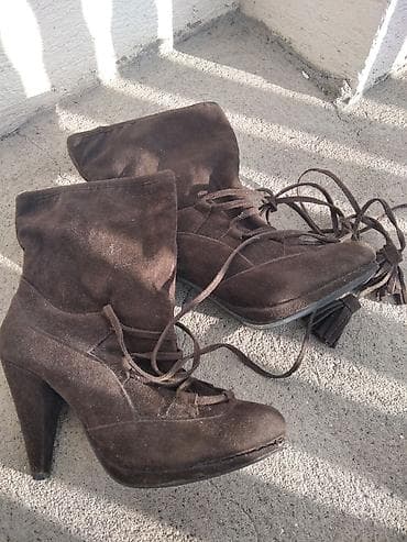 High boots, 37, color - Brown at lalafo.rs — 1 High boots, 37, color - Brown — 1
