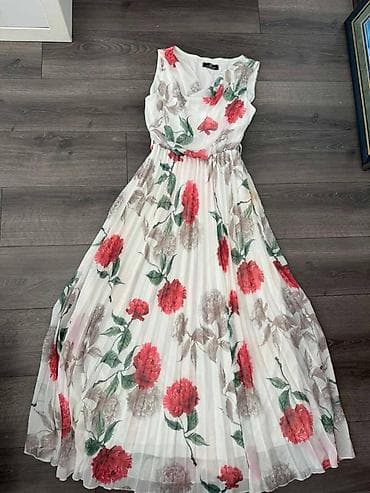 pantalone butiku ali: Prelepa haljina. Dimenzije: ramena 39 cm, pazuh 55 cm; u struku lastiš na lalafo.rs — 4 pantalone butiku ali: Prelepa haljina. Dimenzije: ramena 39 cm, pazuh 55 cm; u struku lastiš — 4