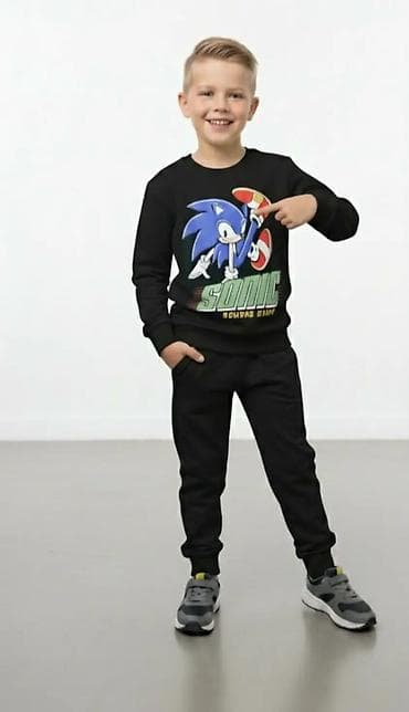 Dečiji komplet trenerke sa likom Sonic the Hedgehog - Dvod elni set at lalafo.rs — 3 Dečiji komplet trenerke sa likom Sonic the Hedgehog - Dvod elni set — 3