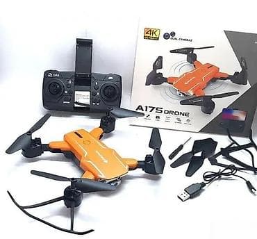 A17S Drone – 4K Ultra HD, Dual Camera, sklopivi kvadkopter - Dve na lalafo.rs A17S Drone – 4K Ultra HD, Dual Camera, sklopivi kvadkopter - Dve
