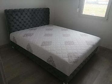 AKCIJA Tapacirani bračni krevet – luksuzni Chesterfield stil - na lalafo.rs — 5 AKCIJA Tapacirani bračni krevet – luksuzni Chesterfield stil - — 5