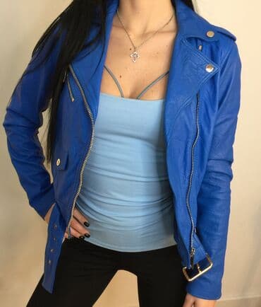 Michael Kors orig. kožna moto jakna iz USA S veličine. Jakna je od na lalafo.rs — 8 Michael Kors orig. kožna moto jakna iz USA S veličine. Jakna je od — 8