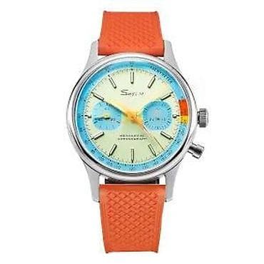 Sugess Chrono Heritage S387 -Pilot- 40mm - Plava/Narandzasta Sugess na lalafo.rs — 8 Sugess Chrono Heritage S387 -Pilot- 40mm - Plava/Narandzasta Sugess — 8