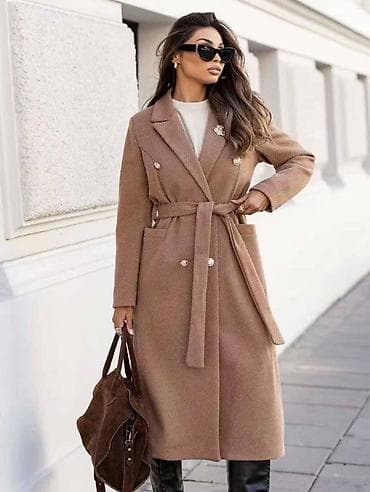 Elegantni ženski kaput – dužine ispod kolena, dvorednog kroja sa na lalafo.rs — 4 Elegantni ženski kaput – dužine ispod kolena, dvorednog kroja sa — 4