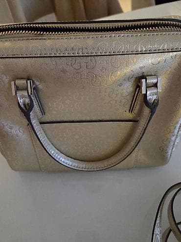 GUESS ženska torba – metalik zlatna - Model: ručna/šoulder torba sa at lalafo.rs — 3 GUESS ženska torba – metalik zlatna - Model: ručna/šoulder torba sa — 3