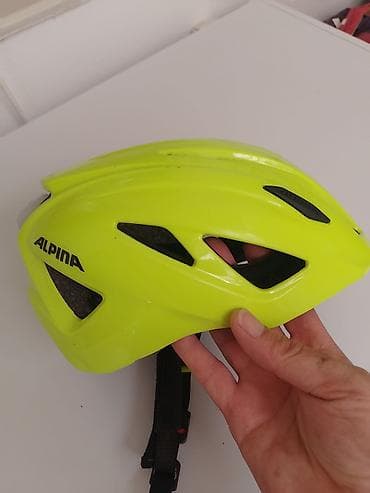 Oprema za bicikliste: Alpina biciklistička kaciga – fluorescentno žuta obim 50-55 - Brend na lalafo.rs — 4 Oprema za bicikliste: Alpina biciklistička kaciga – fluorescentno žuta obim 50-55 - Brend — 4