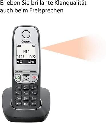 Landline Phones: Gigaset bežični DECT set – 2 slušalice sa baznim stanicama - at lalafo.rs — 5 Landline Phones: Gigaset bežični DECT set – 2 slušalice sa baznim stanicama - — 5