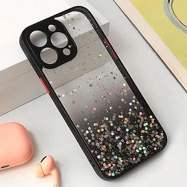 Maska Frame Glitter za iPhone 14 Pro Max 6.7 crna. Kataloški broj na lalafo.rs — 2 Maska Frame Glitter za iPhone 14 Pro Max 6.7 crna. Kataloški broj — 2