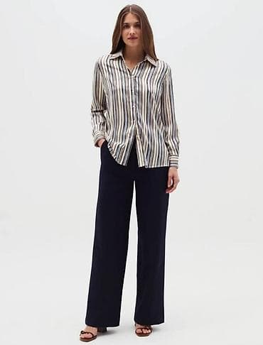 🤍 Elegantna ženska košulja na pruge 🤍 Klasična košulja sa modernim na lalafo.rs — 1 🤍 Elegantna ženska košulja na pruge 🤍 Klasična košulja sa modernim — 1