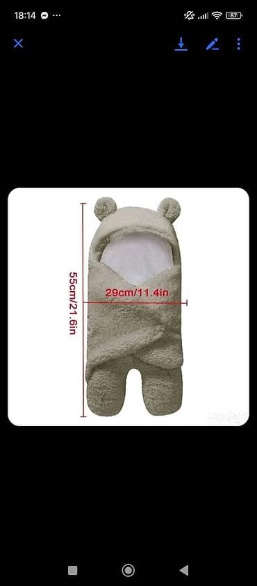 Mekana vreća za spavanje za bebe BabyBlanket PLAVI, ROZE, SIVI Mekana na lalafo.rs — 2 Mekana vreća za spavanje za bebe BabyBlanket PLAVI, ROZE, SIVI Mekana — 2