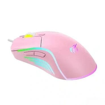 Gejmerski žičani miš – rozu boje sa RGB osvetljenjem - Ergonomski na lalafo.rs Gejmerski žičani miš – rozu boje sa RGB osvetljenjem - Ergonomski