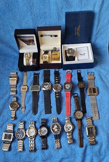 Kolekcija muških ručnih satova – razni brendovi, stilovi i mehanizmi na lalafo.rs — 1 Kolekcija muških ručnih satova – razni brendovi, stilovi i mehanizmi — 1