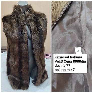 Krzneni prsluk od rakuna - Materijal: prirodno krzno rakuna, bogata na lalafo.rs — 4 Krzneni prsluk od rakuna - Materijal: prirodno krzno rakuna, bogata — 4