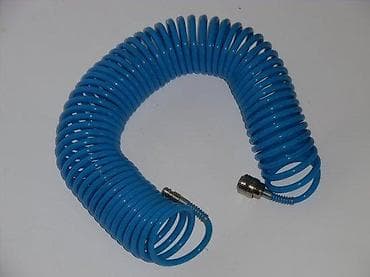 Spiralno pneumatsko crevo – plavo - Materijal: fleksibilna na lalafo.rs Spiralno pneumatsko crevo – plavo - Materijal: fleksibilna