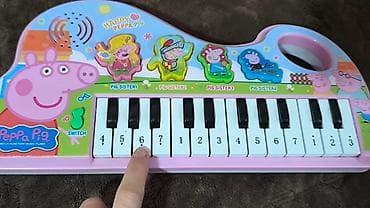 Dečiji muzički klavir – Peppa Pig - Šareni klavir sa motivima Peppa na lalafo.rs — 3 Dečiji muzički klavir – Peppa Pig - Šareni klavir sa motivima Peppa — 3