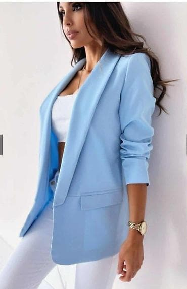 Other: Ženski elegantni sako – jednoredni, bez kopčanja, sa klasičnim at lalafo.rs — 1 Other: Ženski elegantni sako – jednoredni, bez kopčanja, sa klasičnim — 1