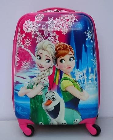 beretke za devojcice: Dečji kofer na točkiće – Frozen motiv - Tvrda školjka sa sjajnom at lalafo.rs — 4 beretke za devojcice: Dečji kofer na točkiće – Frozen motiv - Tvrda školjka sa sjajnom — 4