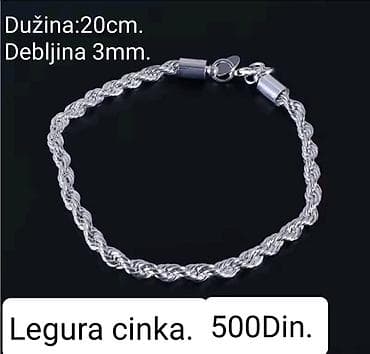 PRELEPE NARUKVICE OD LEGURE CINKA at lalafo.rs — 1 PRELEPE NARUKVICE OD LEGURE CINKA — 1