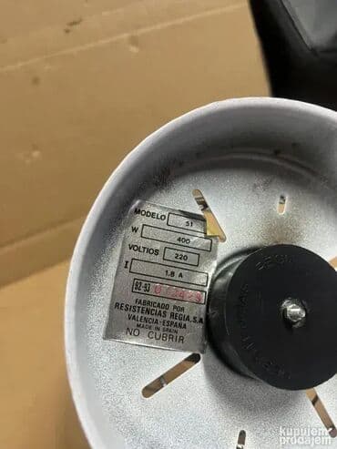 Kvarcne grejalice: Stoni grejač sa zaštitnom mrežom; Snaga grejača: 400W; Made in SPAIN; na lalafo.rs — 4 Kvarcne grejalice: Stoni grejač sa zaštitnom mrežom; Snaga grejača: 400W; Made in SPAIN; — 4