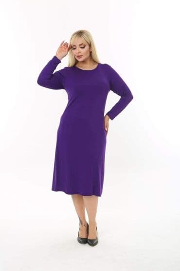 Jednobojne haljine za punije dame Cena 2900 din Veličina XL, 2XL na lalafo.rs Jednobojne haljine za punije dame Cena 2900 din Veličina XL, 2XL