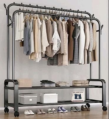 Furniture: Dupli stender za garderobu
Metalna konstrukcija
48kg nosivost
- at lalafo.rs — 2 Furniture: Dupli stender za garderobu
Metalna konstrukcija
48kg nosivost
- — 2