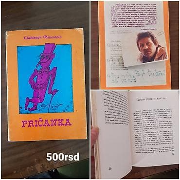 Knjiga: Pričanka – Ljubivoje Ršumović - Izdavač/edicija: nije na lalafo.rs — 1 Knjiga: Pričanka – Ljubivoje Ršumović - Izdavač/edicija: nije — 1