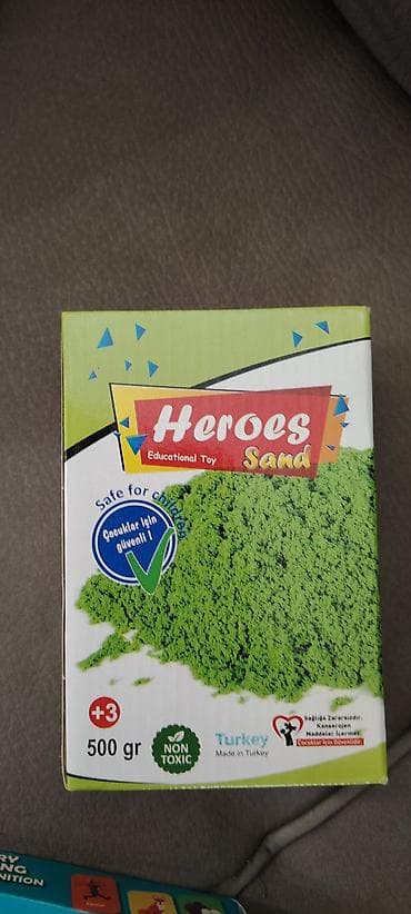 Heroes Sand – edukativni kinetički pesak - Pakovanje: 500 g - Boja na lalafo.rs Heroes Sand – edukativni kinetički pesak - Pakovanje: 500 g - Boja