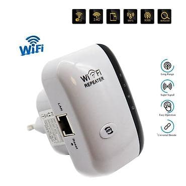 Electronics: Pojačivač wifi signala 300 mbps, extender najnovije generacije, za at lalafo.rs — 1 Electronics: Pojačivač wifi signala 300 mbps, extender najnovije generacije, za — 1