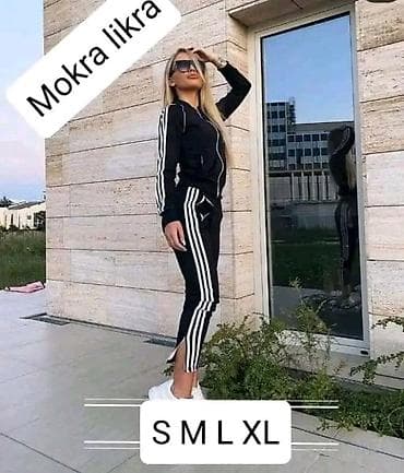 Komplet trenerka mokra likra. Cena 2900 dinara ⚡ na lalafo.rs Komplet trenerka mokra likra. Cena 2900 dinara ⚡