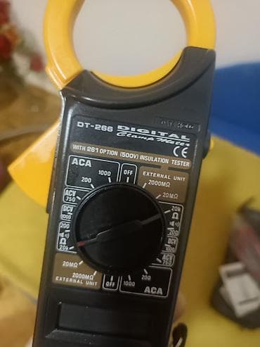 Digitalne strujne klešta/multimetar DT-266 Opis: - Digitalni clamp na lalafo.rs — 4 Digitalne strujne klešta/multimetar DT-266 Opis: - Digitalni clamp — 4