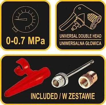 Pneumatic Tools & Compressors: VOREL by TOYA nožna pumpa sa manometrom – model 82001 - Tip: nožna at lalafo.rs — 1 Pneumatic Tools & Compressors: VOREL by TOYA nožna pumpa sa manometrom – model 82001 - Tip: nožna — 1