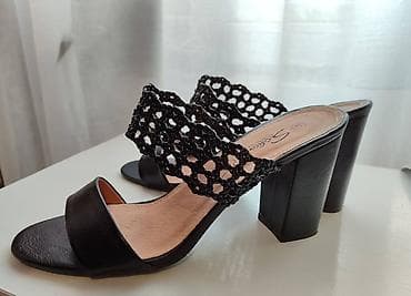 Ženske sandale na blok petu – Safran, Designed in Italy - Boja: crna na lalafo.rs — 3 Ženske sandale na blok petu – Safran, Designed in Italy - Boja: crna — 3