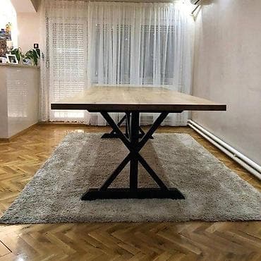 Antique Dining Tables: DELUX TRPEZARIJSKI STO HRAST MODEL H5 | Kontakt telefon 06******** at lalafo.rs — 2 Antique Dining Tables: DELUX TRPEZARIJSKI STO HRAST MODEL H5 | Kontakt telefon 06******** — 2
