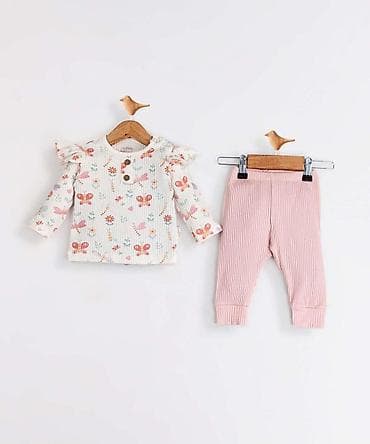 Dečiji komplet za devojčice – bluza i helanke - Dvonamenski komplet na lalafo.rs Dečiji komplet za devojčice – bluza i helanke - Dvonamenski komplet