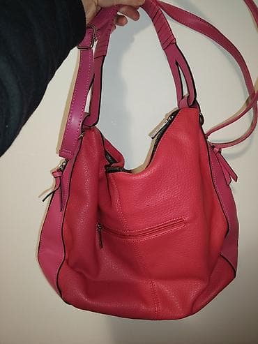 Ženska torba – roze/koralna hobo sa dodatnim kaišem - Model at lalafo.rs — 2 Ženska torba – roze/koralna hobo sa dodatnim kaišem - Model — 2
