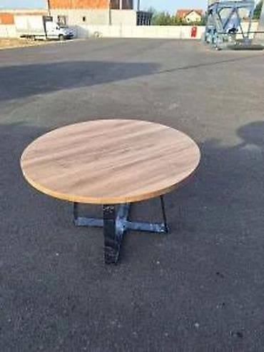 Antique Dining Tables: OKRUGLI TRPEZARIJSKI STO MODEL O3 | Kontakt telefon 06******** Viber at lalafo.rs — 3 Antique Dining Tables: OKRUGLI TRPEZARIJSKI STO MODEL O3 | Kontakt telefon 06******** Viber — 3